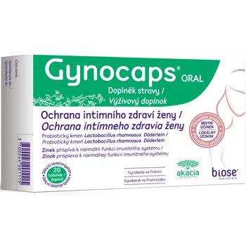 Recenze Biose Gynocaps Oral 20 tob.