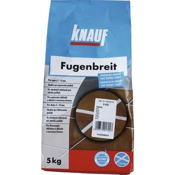 Spárovací hmota Spárovací hmota KNAUF Fugenbreit Hellbraun, 5 kg, světle hnědá