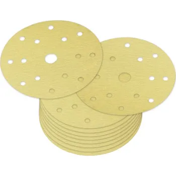 Brusný papír DEMA Brusný papír pro excentrickou brusku 150 mm P100, 10 ks