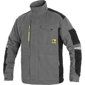 pracovní bunda Bunda pánská pracovní CXS STRETCH, barva šedo-černá, 101002771046 vel. 46