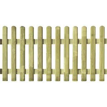 Plot Dřevěný plot Elba 178 x 85 cm přírodní impregnovaný