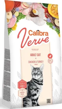 Krmivo pro kočku Calibra Cat Verve Grain Free Adult Chicken & Turkey