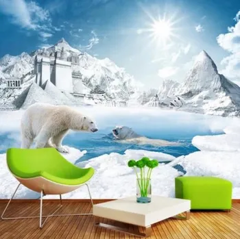 Fototapeta Solution Media 3D tapeta na podlahu - Lední mědvědi MU512 3 - 3D Relief - Vliesová tapeta - 320g/m2