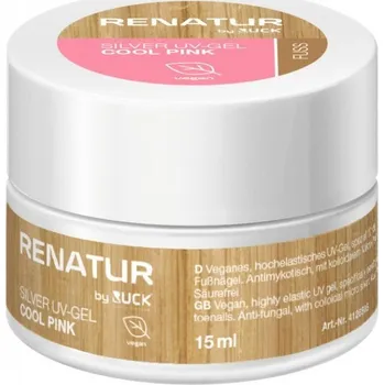 Umělé nehty RENATUR SilverUVgel.RUCKcool pink,vegan,15ml - ID: 131