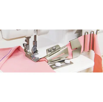 Příslušenství k šicímu stroji Aplikátor šikmého proužku s vodítkem na jednoducho 12/32mm