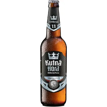 Pivo Kutná Hora Stříbrná 11° 0,5 l