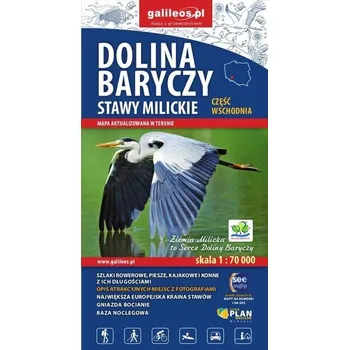 Cestování Mapa - Dolina Baryczy, część wschodnia 1:70 000 - praca zbiorowa