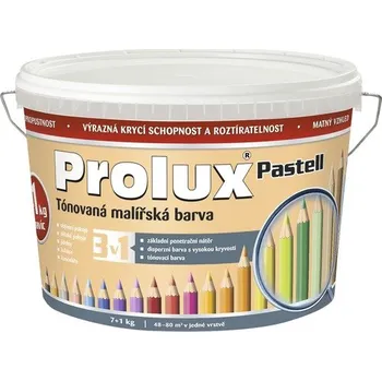 barva na zeď Barva na zeď Prolux Pastell 0777 meruňka 7 kg + 1 kg