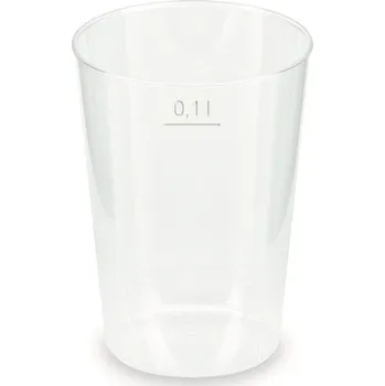 Jednorázové nádobí Kelímek vratný 100ml (cena za 40ks)