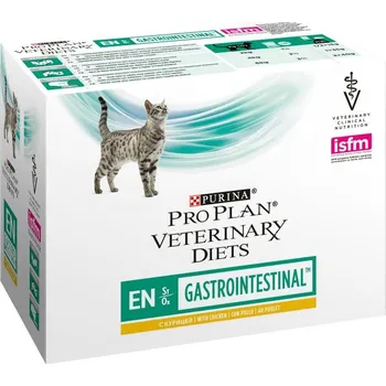 Purina Pro Plan Veterinary Diet Feline EN Gastrointestinal 10 x 85 g Krmivo pro kočku Purina Pro Plan Veterinary Diet Feline EN Gastrointestinal 10 x 85 g