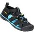 Chlapecké sandály Keen Seacamp II CNX Children Black/Keen Yellow