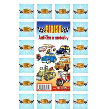 Pexeso Nakladatelství Petr Mičánek Pexeso Autíčka a motorky