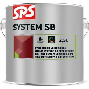 Lak na dřevo SPS Pololesklá krycí silnovrstvá lazura SB - tónovaná 2,5l