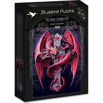 Puzzle Bluebird Anne Stokes: Gothic Guardian 2000 dílků
