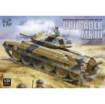 Plastikový model Border Model 1/35 British cruiser tank, Crusader MK.III
