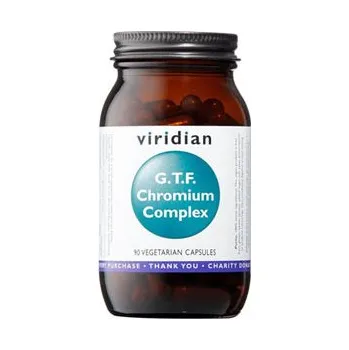 Zdraví VIRIDIAN nutrition G.T.F. Chromium Complex 90 kapslí
