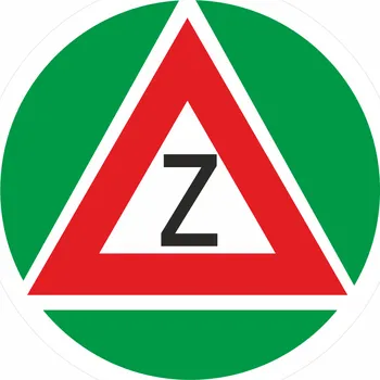 Značení Označení vozidla - začátečník samolepící vinylová fólie 150 x 150 mm