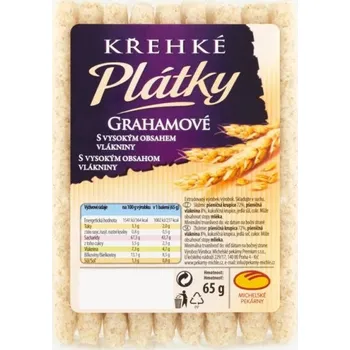 Trvanlivě pečivo Recenze Michelské pekárny Křehké plátky Grahamové 65 g