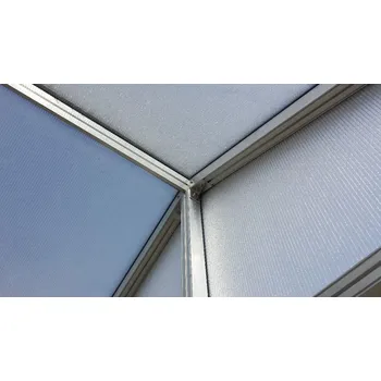 Skleník Polykarbonátová deska na skleník čirá 4 mm 1,82x3 m