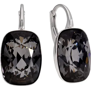 Náušnice Lafira stříbrné náušnice noční Cushion 3086 (visací)