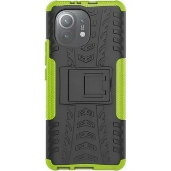 Pouzdro na mobilní telefon Kryt Xiaomi Mi 11 ultra odolný zelený (obal neboli pouzdro Xiaomi Mi 11)
