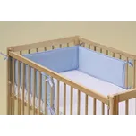 SCARLETT mantinel do postýlky froté modrý