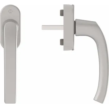 Okenní klika Okenní klika Hoppe Flensburg Secustic + VarioFit, ocel F9, 7/32-42mm