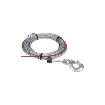 WA-602 Wire rope W/Hook 4.8mmx15.2m for Cub 3 - steel rope