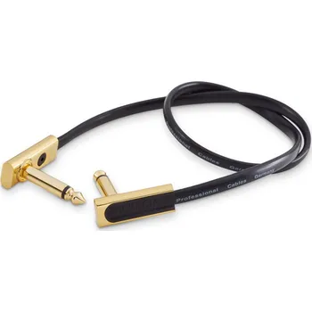 RockBoard Flat Patch Cabel Gold 30 cm