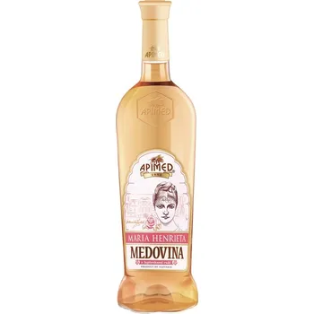 Medovina Apimed - Maria Henrieta - medovina s lupínky růží - 0,75 l 13,5%