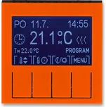 ABB 3292H-A10301 66 LEVIT Termostat univerzální programovatelný oranžová/kouřová černá