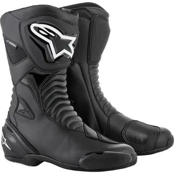 Moto obuv Boty SMX-S WATERPROOF, ALPINESTARS (černé) 2026 (Velikost: 40)