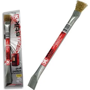 Kouřovod SIT Kartáč/škrabka na čištění hořáku/roštu peletových kamen S.I.T. (STIK)