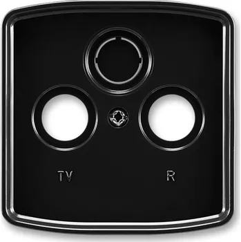 Stavebniny ABB 5011A-A00300 N Tango® Kryt zásuvky anténní s vylamovacím otvorem, černá