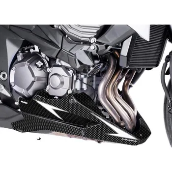 Spoiler motoru PUIG 6507C karbonový vzhled včetně samolepek KAWASAKI Z800 13'-17' C/CARBON