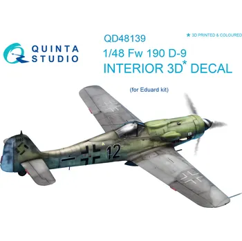 Plastikový model Quinta studio 1/48 Fw 190 D-9 3D-Printed & colour...
