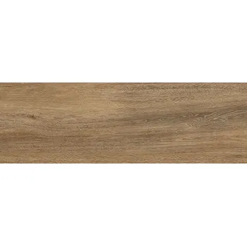 Obklad Woodskin brown - obkládačka rektifikovaná 29,8x89,8 hnědá 157737
