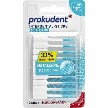 Zubní kartáček Prokudent mezizubmí kartáčky 1,5 - 3,5 mm 40 ks