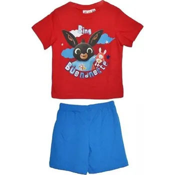 Chlapecké pyžamo Sun City Pyžamo krátký rukáv Zajíček Bing bavlna 110-116 cm