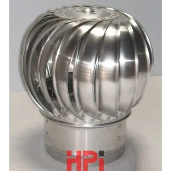 Lomanco Turbína IB 8 - samostatné ventilační hlavice Hliník (ks) - množstevní sleva při odběru nad 12 000 Kč