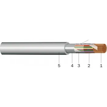 Datový kabel SYKFY 10x2x0.5 sdělovací kabel bílá izolace