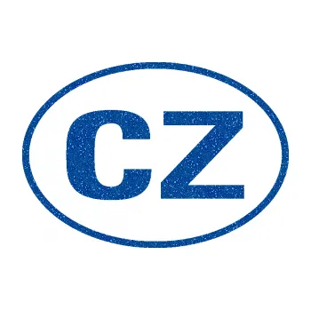 samolepka CZ značka bez podkladu (88 - Ultra Metalic modrá) SAMOLEPKA NA AUTO, NÁLEPKA, FÓLIE, POLEP, TUNING, VLASTNÍ TEXT, TISK, AUTOSAMOLEPKY.cz, POLEPY, OBRÁZEK, LOGO, 3D STICKERS