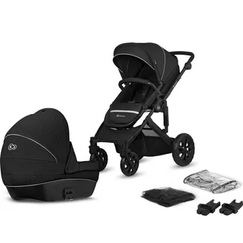 Kočárek Kinderkraft Prime Lite 2v1 2020 Black 