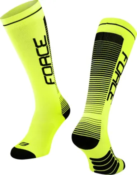 Pánské ponožky Force F Compress fluo/černá