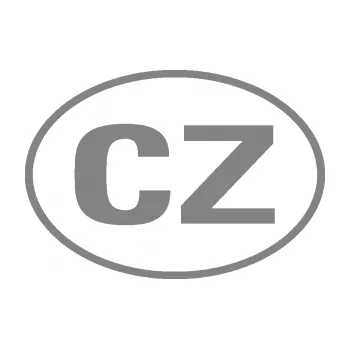 samolepka CZ značka bez podkladu (17 - šedá) SAMOLEPKA NA AUTO, NÁLEPKA, FÓLIE, POLEP, TUNING, VLASTNÍ TEXT, TISK, AUTOSAMOLEPKY.cz, POLEPY, OBRÁZEK, LOGO, 3D STICKERS