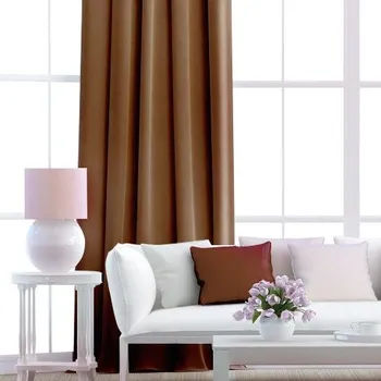 Závěs Kusový závěs - Blackout hnědý 250 x 140 cm