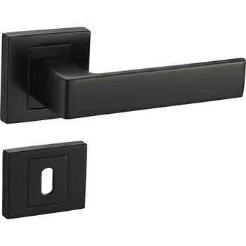 Dveřní kování Rozetové kování Infinity Line Apollo KAO B00 černá - klika ke dveřím