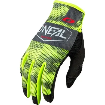 Cyklistické rukavice Rukavice - O'NEAL Mayhem COVERT 2021 - šedá/žlutá XXL/11