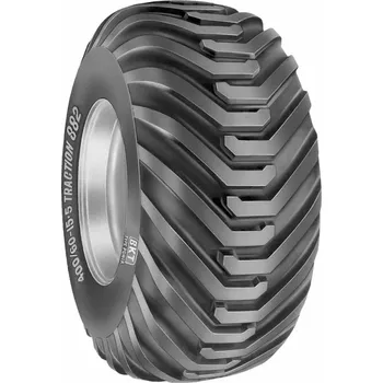 Pneu pro těžký stroj 400/60-15,5 TL BKT TR 882 18 PR, 149 A8, TL, 6/161/205, E2, ET 0 13.00 X 15.5, RAL9006 SILBER, VS H - doprava zdarma