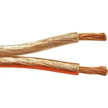 goobay Kabel k reproduktorům, 2x 2,5mm2, OFC měď, trasparentní, 25m (15131) - 11.92.3033